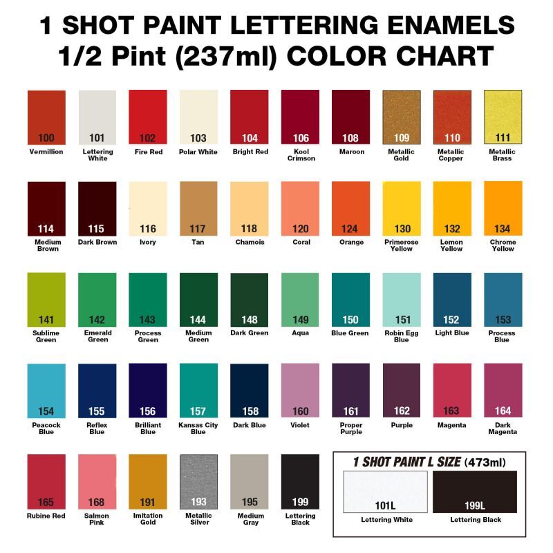 Purple 162 - 1 Shot Paint Lettering Enamels 237ml