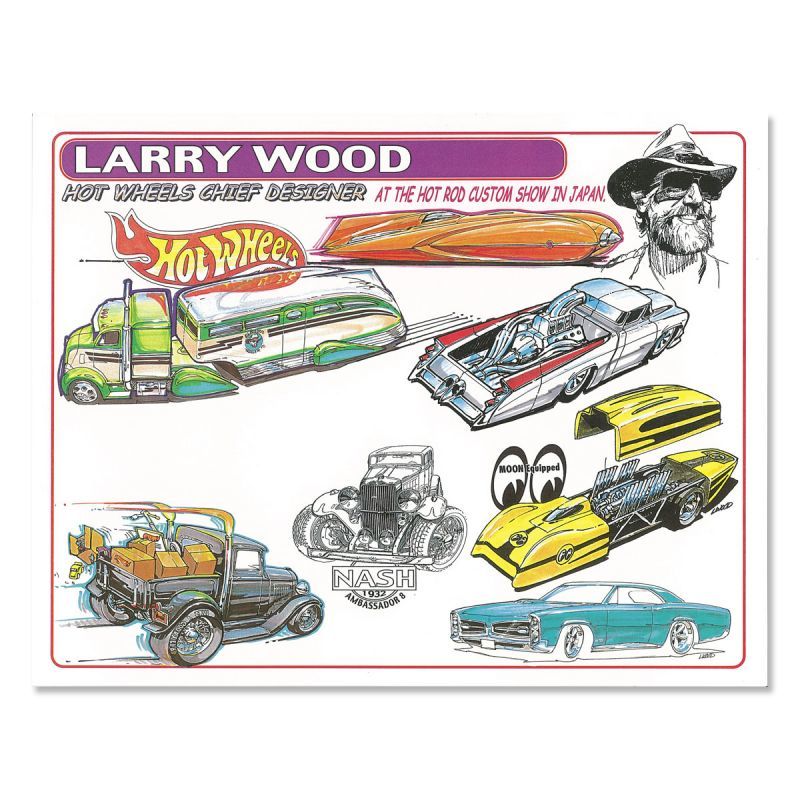 Larry Wood Design Hot Wheels Handout