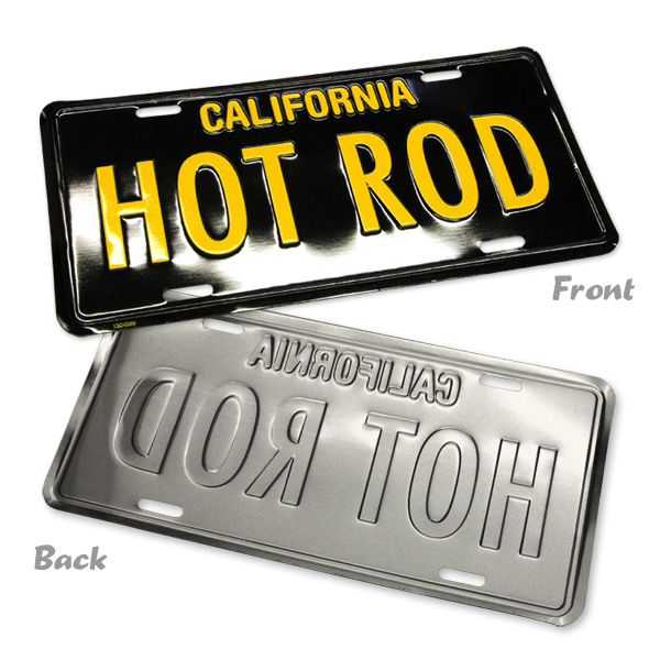 MOONEYES California Steel License Plates HOT ROD