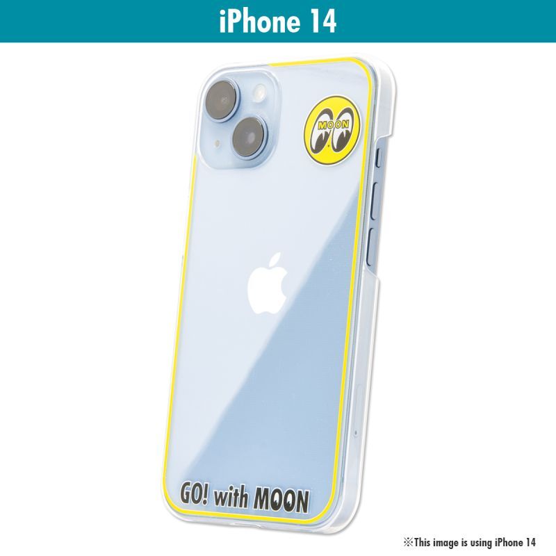 MOON Clear Kustom iPhone 14 Hard Case