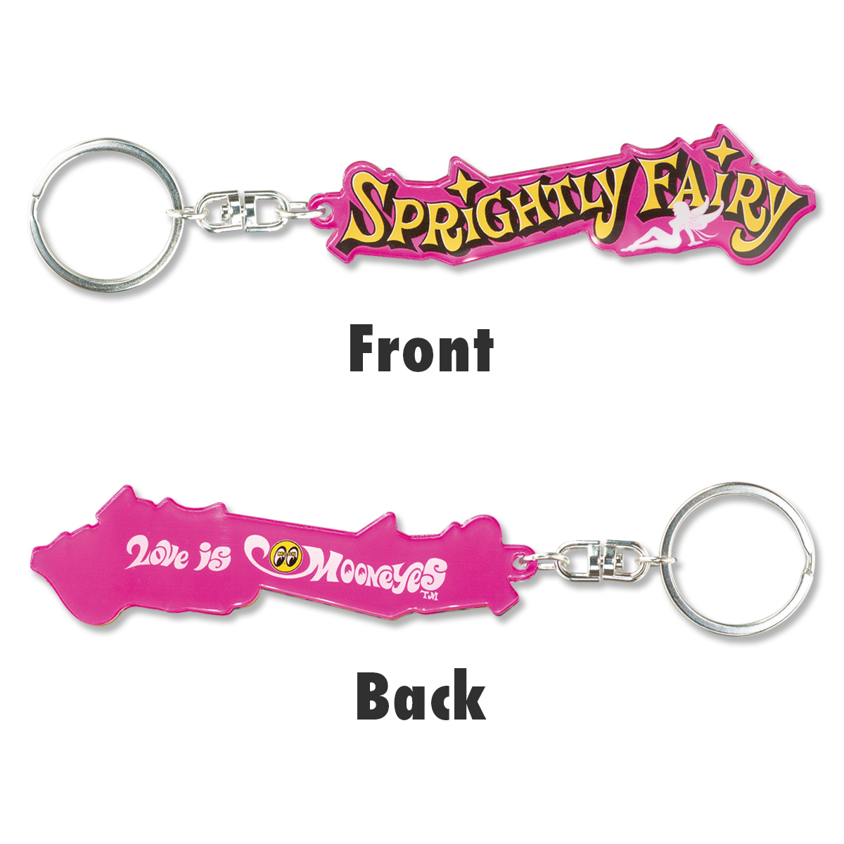 Sprightly Fairy Acrylic Key Ring