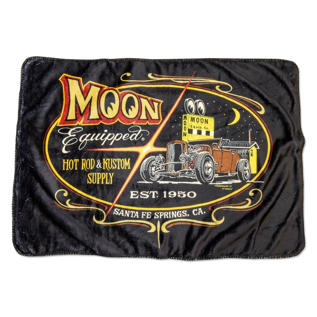 MOON Equipped Roadster Fleece Blanket