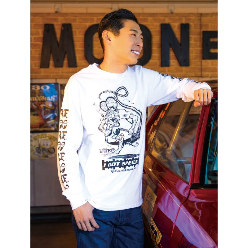 Rat Fink x MOON Equipped Long Sleeve T 