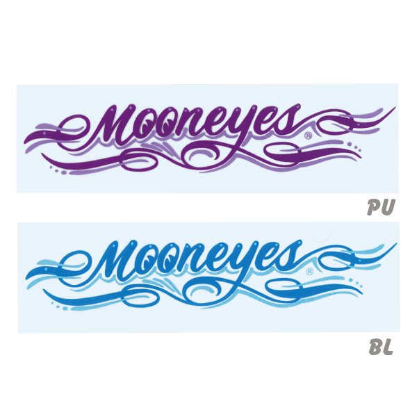 Photo1: MOONEYES Pinstripe Sticker (1)