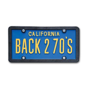 Photo: USA Custom Order License Plate - California Blue