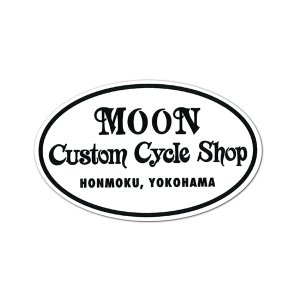 Photo: MOON Custom Cycle Shop Sticker