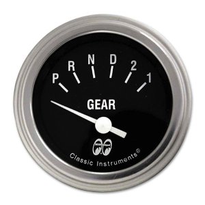 Photo: MOON Equipped 2inch Gear Indicator 3 Speed  (Black)