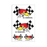 Photo: Clay Smith Checkered Flag Decal Set