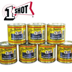 Photo: 1 Shot Pearlescent Enamels (236 ml)  (10 Colors*)
