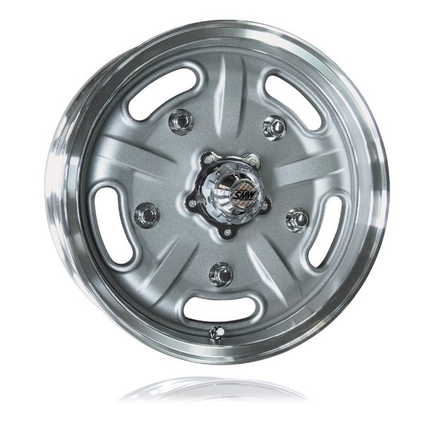 Photo1: Speed Master Wheel 15x5 for VW (Mag Gray) (1)