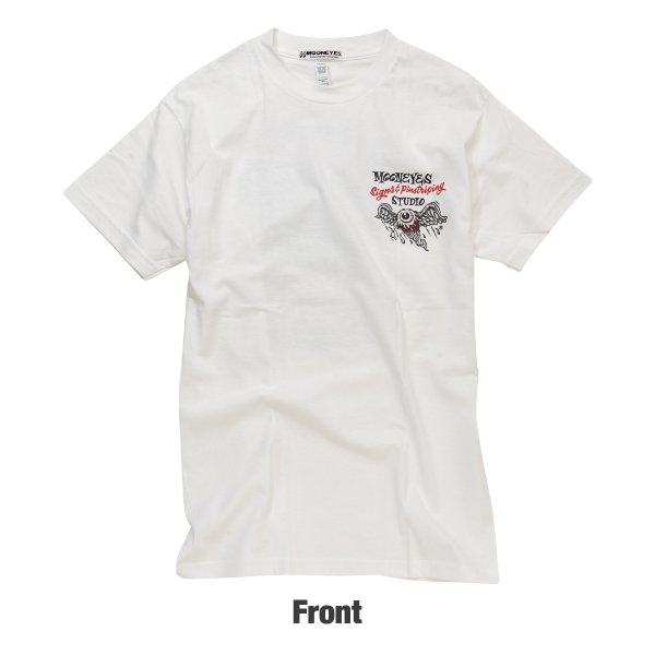 Photo3: MOONEYES Signs & Pinstriping Studio T-Shirt (3)