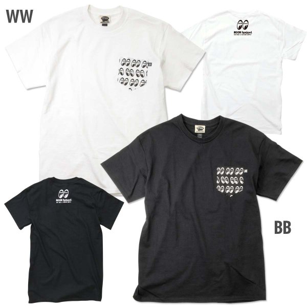 Photo3: MOON Equipped Fabric Pocket T-shirt (3)