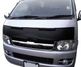 Photo: MOONEYES Hood Guard Bra for 200 Series HIACE