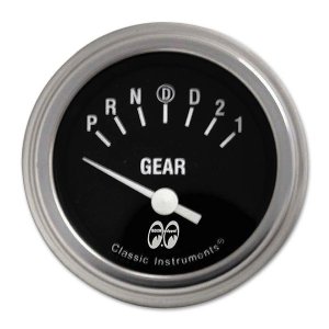 Photo: MOON Equipped 2inch Gear Indicator 4 Speed  (Black)