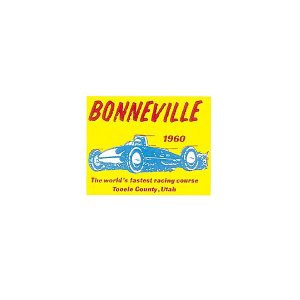 Photo: HOT ROD Sticker BONNEVILLE 1960 Sticker