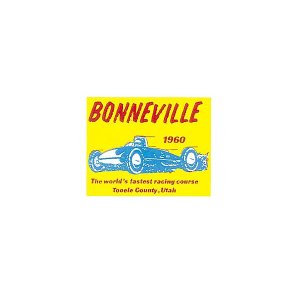 Photo: HOT ROD Sticker BONNEVILLE 1960 Sticker