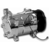 Photo: Air Conditioner Chrome Compressor Serpentine Pulley