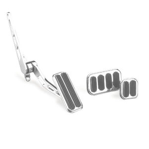 Photo: LOKAR Throttle Pedal Chrome Steel W/Rubber