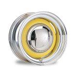 Photo: Gennie Steel Wheel Chrome/Bare 16x10