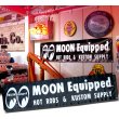 Photo2: MOON Equipped Black Vinyl banner (2)