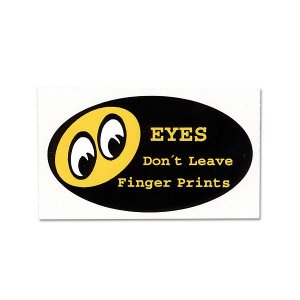 Photo: Don't Leave Finger Prints Sticker