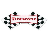 Photo: HOT ROD Sticker Firestone Sticker