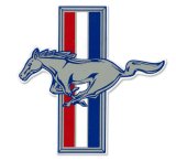 Photo: HOT ROD Sticker MUSTANG Sticker
