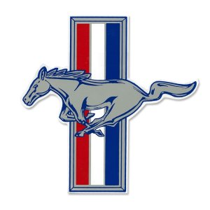 Photo: HOT ROD Sticker MUSTANG Sticker