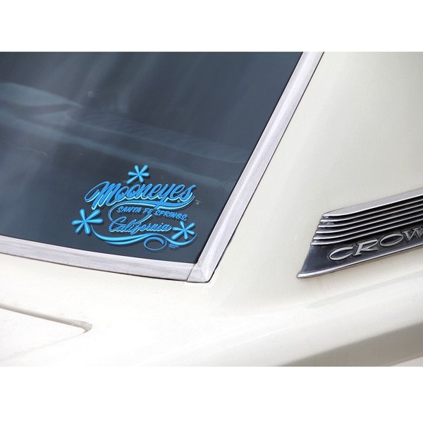 Photo3: MOONEYES California Pinstripe Sticker Blue (3)