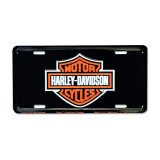 Photo: HARLEY - DAVIDSON Steel License Plates