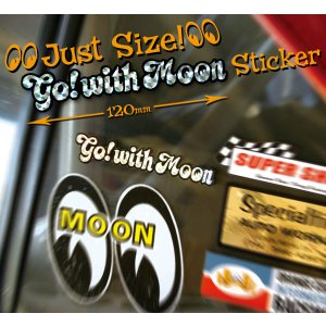 Photo: Go with MOON Prism Sticker Small