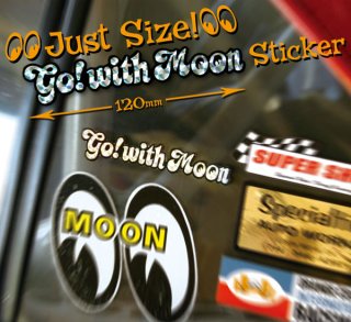 Go with MOON Prism Sticker Small