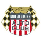 Photo: HOT ROD Sticker UNITED STATES AUTO CLUB Sticker