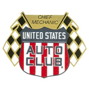 Photo: HOT ROD Sticker UNITED STATES AUTO CLUB Sticker