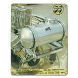 Photo: Moon Vintage Sign Plate 1973 Back Cover