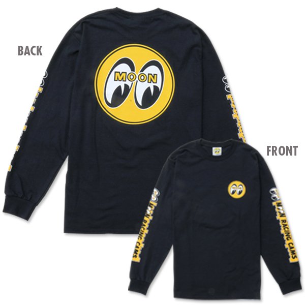 Photo2: MOON Racing Cam Long Sleeve T-Shirt (2)