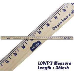 Photo: LOWES  Measure