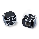 Photo: Iron Cross Black Air Valve Caps
