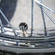 Photo1: Iron Cross Black Air Valve Cap (1)