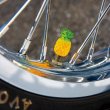Photo4: BLUE PANIC Original Pineapple Air Valve Stem Cap (4)
