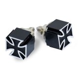 Photo: Iron Cross Black License Bolt