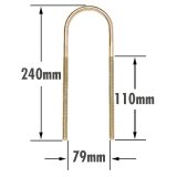 Photo: Small U Bolt for Jimny before JA111 (Front right)