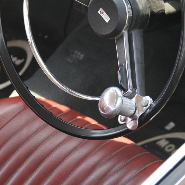 Photo1: Steering Wheel Spinner Knobs Plain (1)
