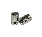 Photo: Chromed Piston Air Valve Caps