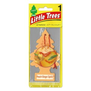 Photo: Little Tree Paper Air Freshener Peach Ginger Spritz