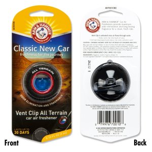 Photo: Vent Clip Air Freshener Classic New Car (Tire)