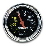 Photo: Mechanical Traditional  Gauge Boost  (30 in Hg.-Vac/20psi)