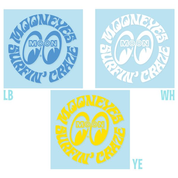 Photo1: MOONEYES Surfin' Craze Decal (1)