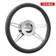 Photo1: Budnik Steering Wheel X-Sport 13-3/4inch (1)