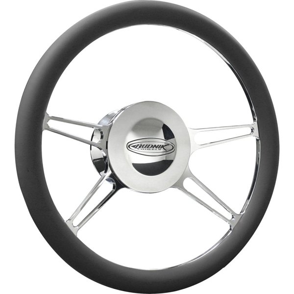 Photo1: Budnik Steering Wheel X-Sport 15-1/2inch (1)